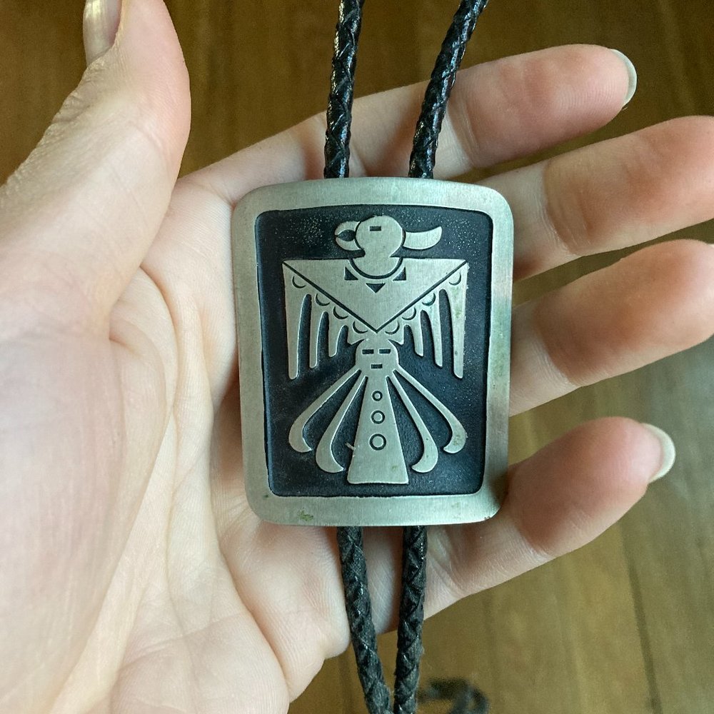 Vintage Eagle Bolo Tie